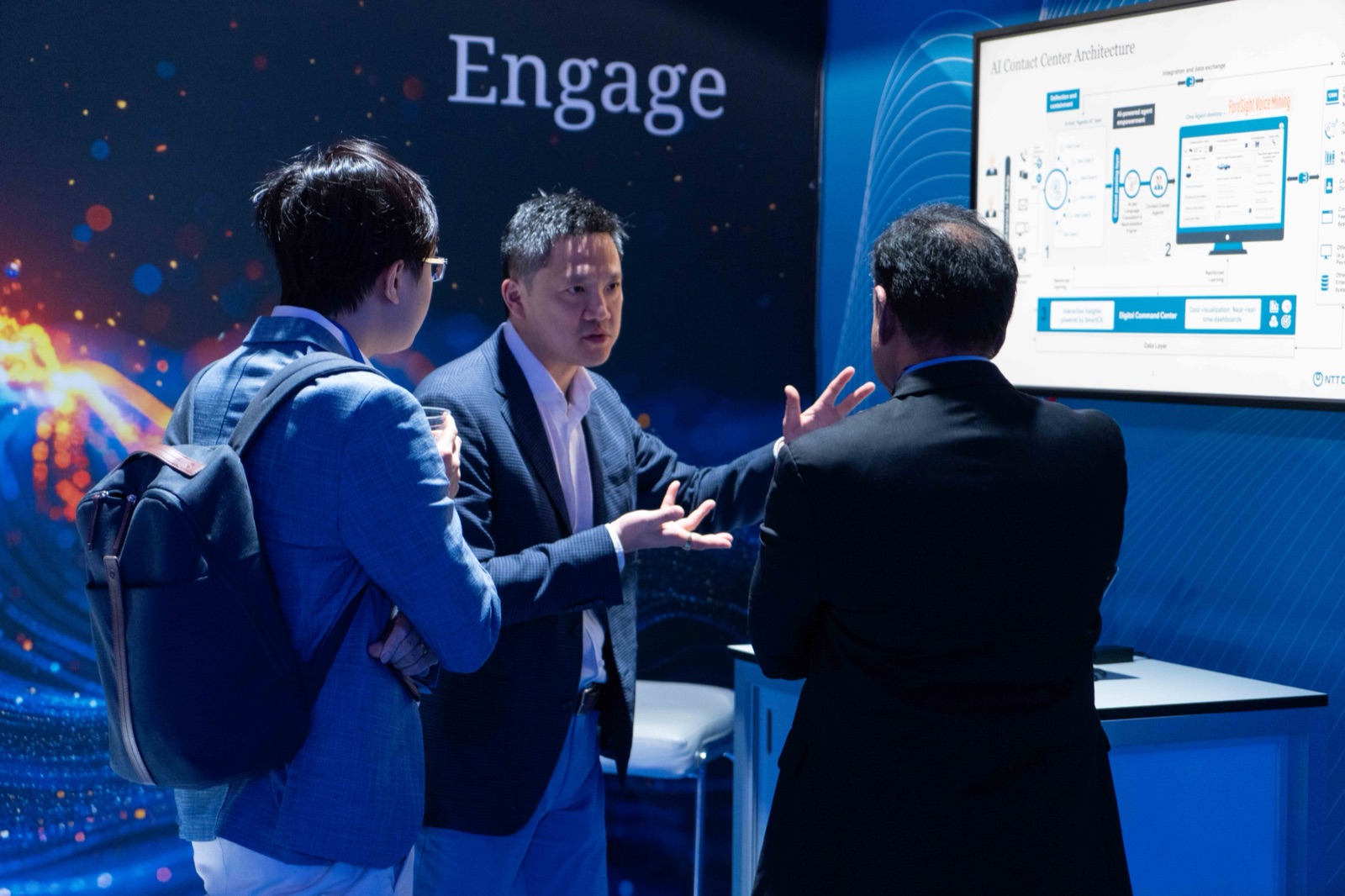 Hands-on demo at the Upgrade 2026 expo